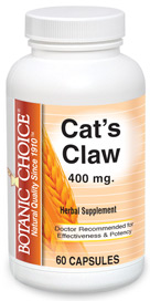 Cats Claw 400 mg 60 capsulesnohtin Cats Claw 400 mg 60 capsulesnohtin