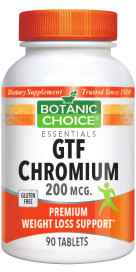 GTF Chromium 200 mcg 90 tablets