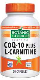 CoQ-10 Plus L-Carnitine 30 capsules