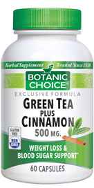Green Tea Plus Cinnamon 60 capsulesnohtin Green Tea Plus Cinnamon 60 capsulesnohtin