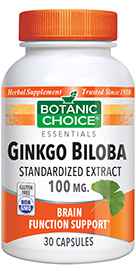 Ginkgo Biloba 100 mg 30 capsules
