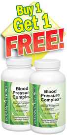 Blood Pressure Complex - Buy 1 Bottle, Get 1 Free 60 capsules per bottle