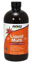 NOW FoodsLiquid Multi Wild Berry 16 oznohtin NOW FoodsLiquid Multi Wild Berry 16 oznohtin