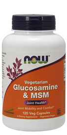 NOW Foods Glucosamine MSM - 120 Vcaps 120 VCaps
