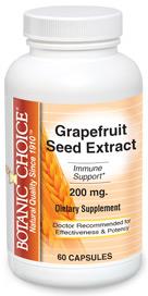 Grapefruit Seed Extract Provides Antioxidants