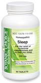 Homeopathic Sleep Formula Promotes Restful sleep