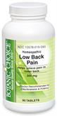 Homeopathic Low Back Pain Remedy provides pain relief