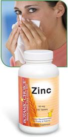 Zinc benefits immune health, digestion, and energy