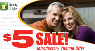 $5 Vitamin Sale