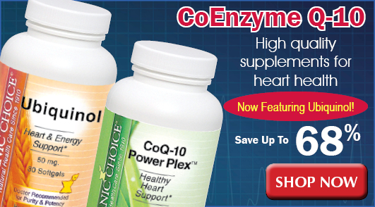 CoEnzyme Q-10 CoQ-10 supplements