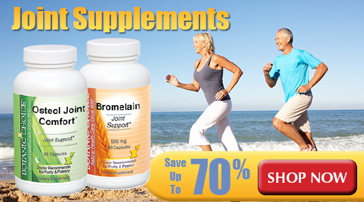 Joint Supplements including bromelain and turmeric