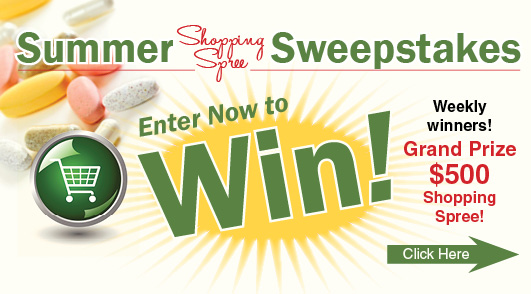 Vitamin Shopping Spree Sweepstakes
