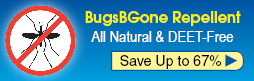 Safe DEET-free natural herbal insect repellent