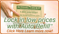 Botanic Choice Auto Refill Vitamins and Supplements program