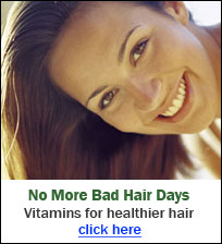 Vitamins for hair can help you have a healthier head of hair. Healthy hair starts with good nutrition.