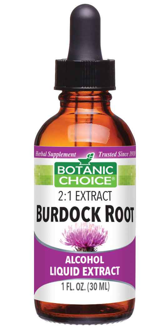 Botanic Choice Burdock Root Liquid Extract - Liver and Kidneys Support - 1 Oz