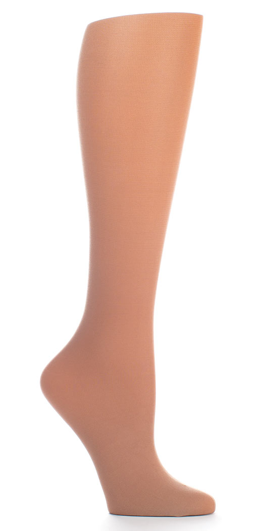 Celeste Stein Compression Socks Nude Wide Calf Moderate - Wide Calf Moderate