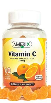 Amerix Gummies <br> Vitamin C 250 mg.
