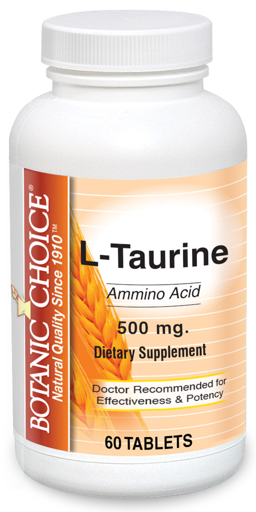 l-taurine 500 mg amino acid