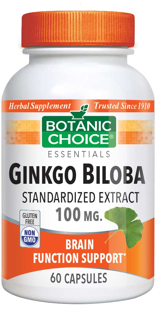 ginkgo biloba standardized extract 100 mg brain function support*