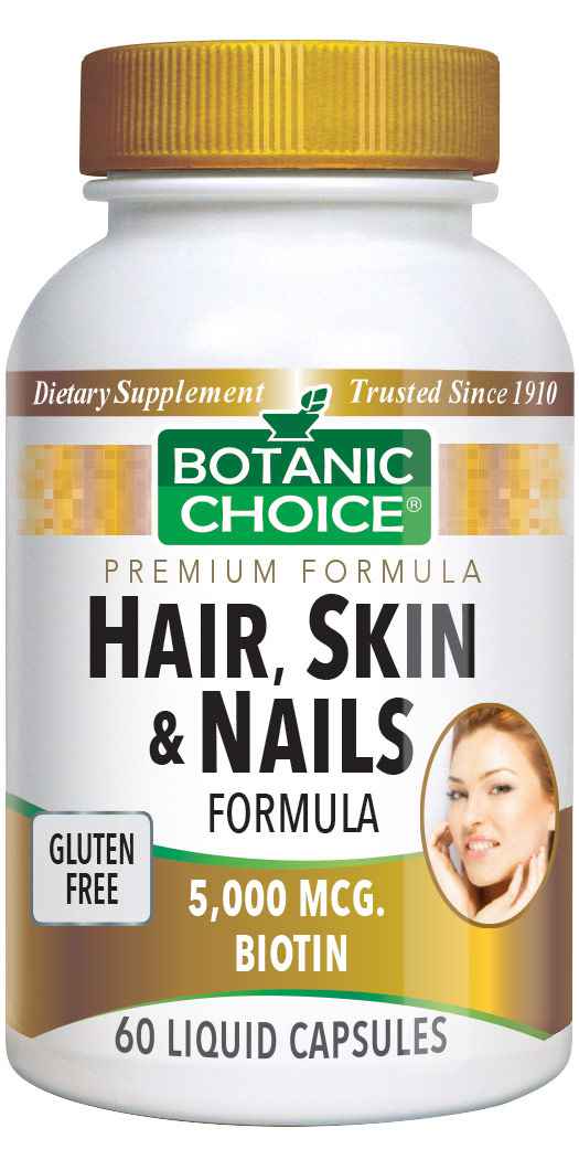 hair, skin & nails formula 5,000 mcg biotin