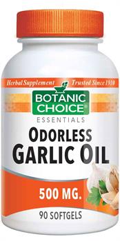 Odorless Garlic Oil 500 mg.