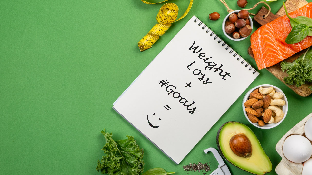 weight loss plus goals equals smiles