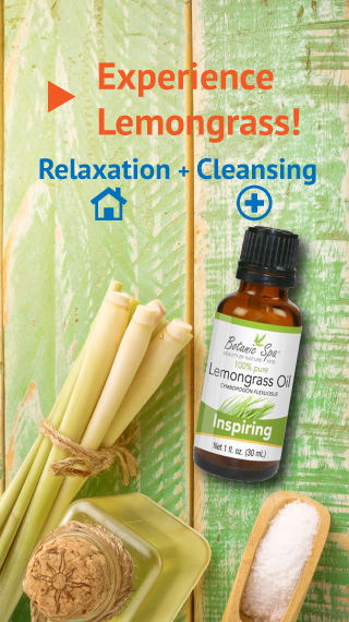 experience lemongrass relaxation and cleansing