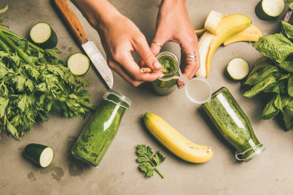healthy ingredients for a body spring clean detox