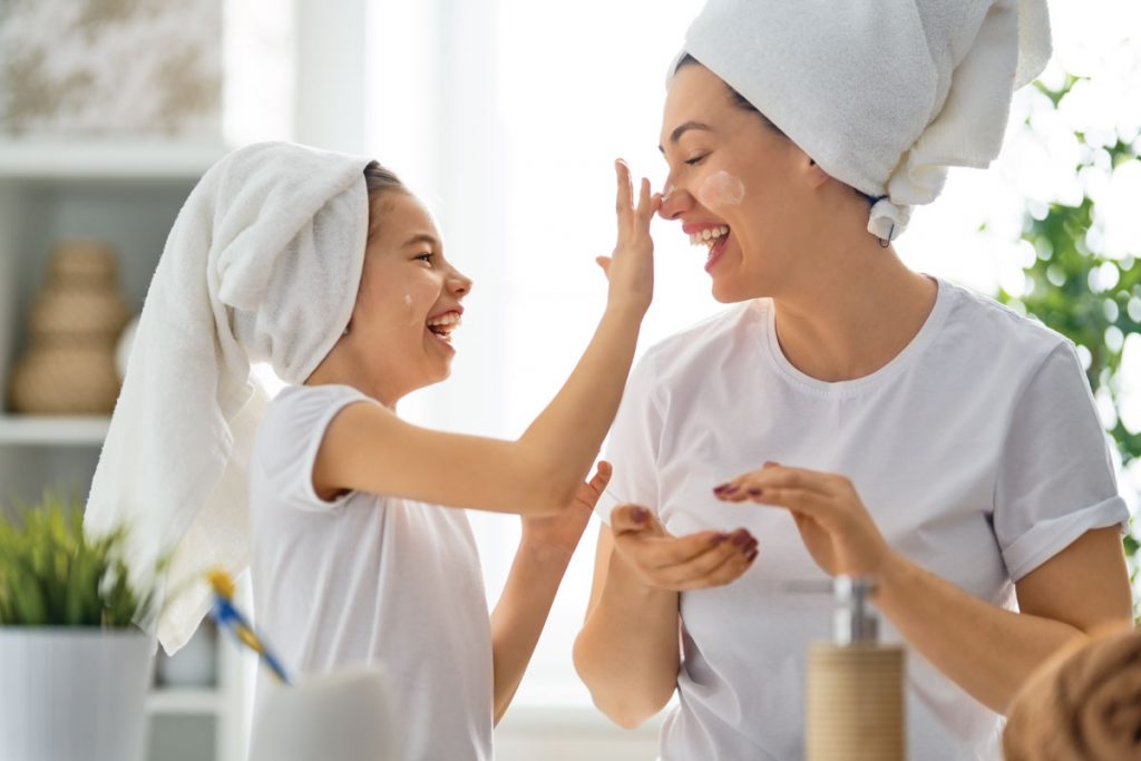 mother daughter skin care