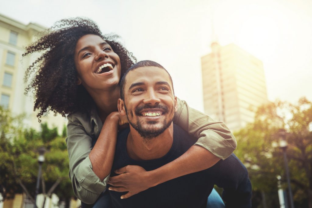 healthy couple