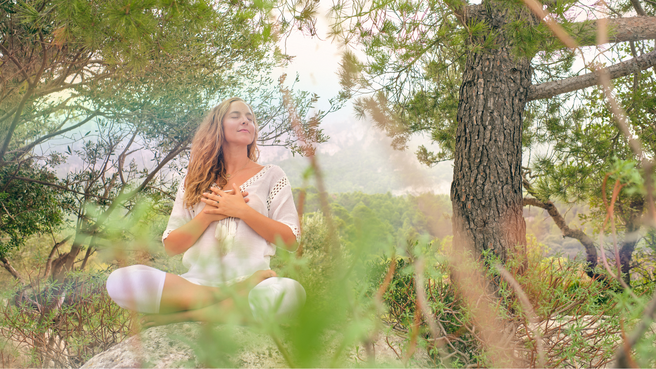 Women breathing - Vagus nerve exercises