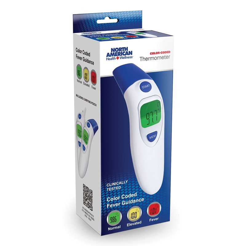 Color-Coded Thermometer