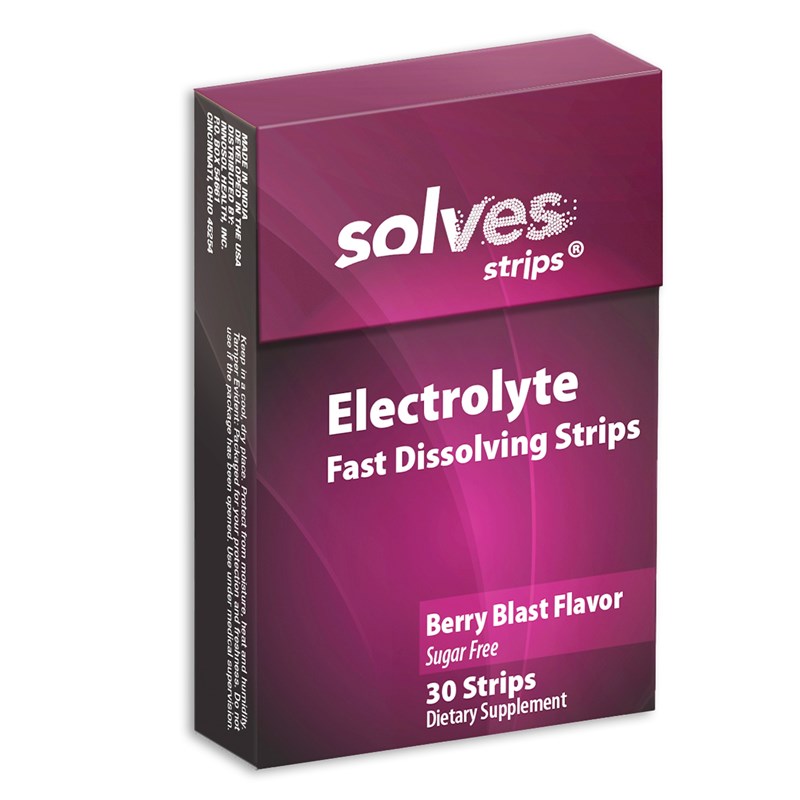 Electrolyte Dissolvable Strips