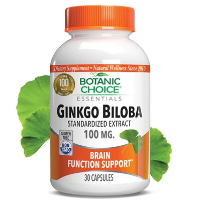 Ginkgo Biloba 100 mg.