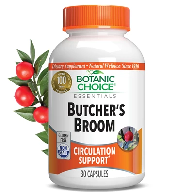Butcher's Broom Extract 110 mg.