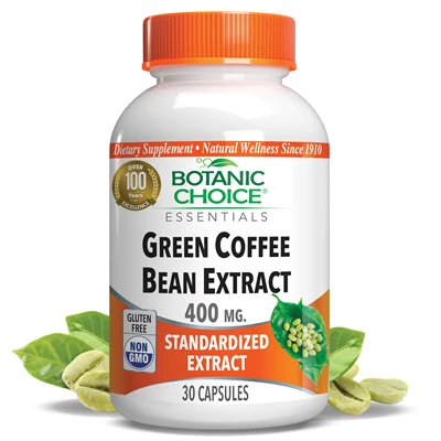 Green Coffee Bean Extract 400 mg.