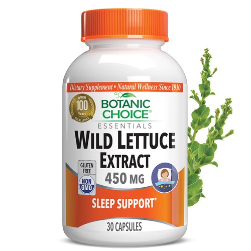 Wild Lettuce Extract - Nighttime Support Supplement - 30 Capsules