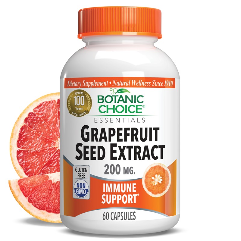 Grapefruit Seed Extract 200 mg.