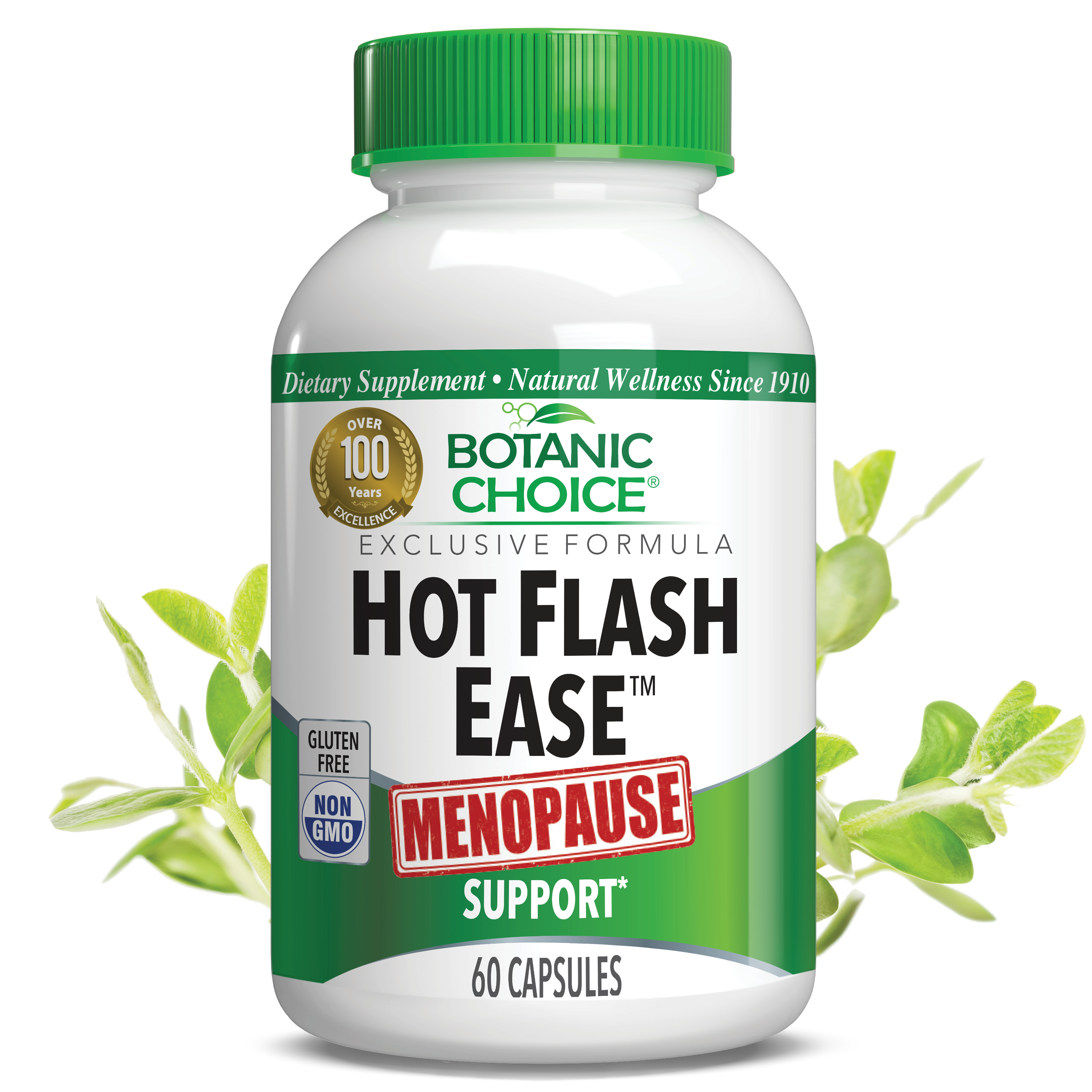 Botanic Choice Hot Flash Ease™ - Menopause Support Supplement - 60 Capsules