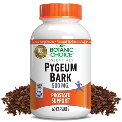 Pygeum Bark 500 mg.