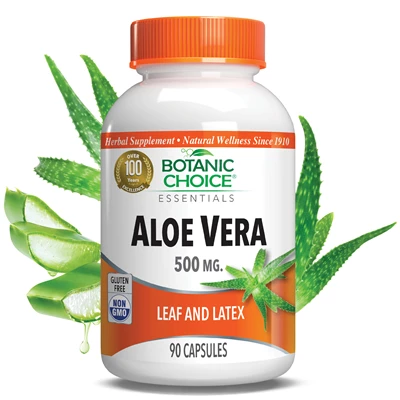 Aloe Vera 500 mg.