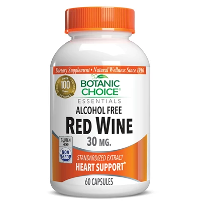 Red Wine Extract 30 mg.