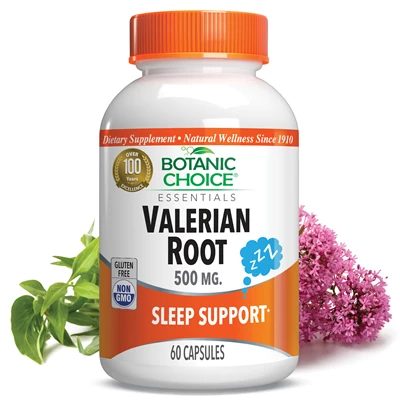 Valerian Root Capsules 500 mg.