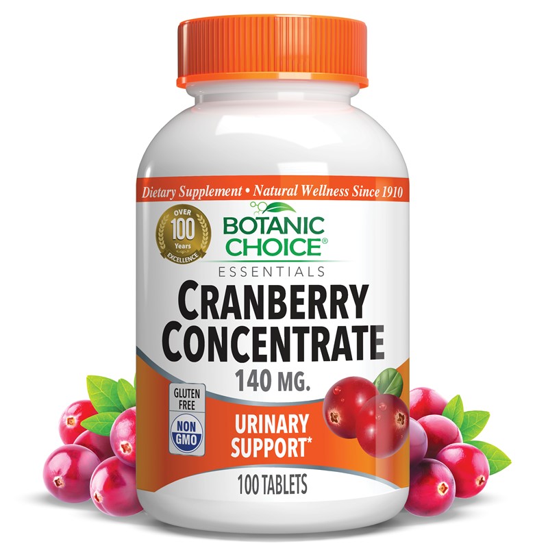 Cranberry Concentrate 140 mg.