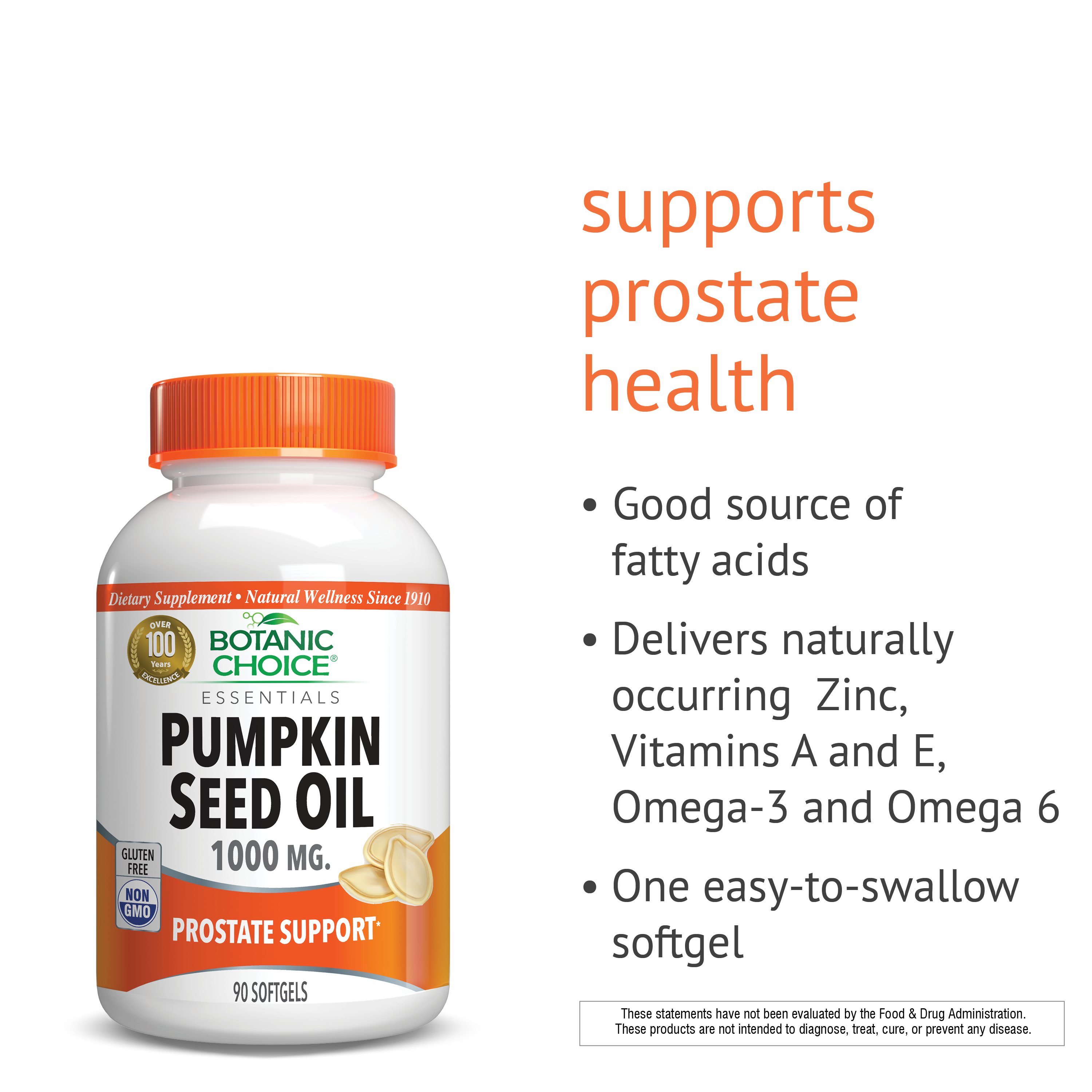SEED Planetary Herbals Full Spectrum™ Pumpkin Seed Oil -- 1000 mg