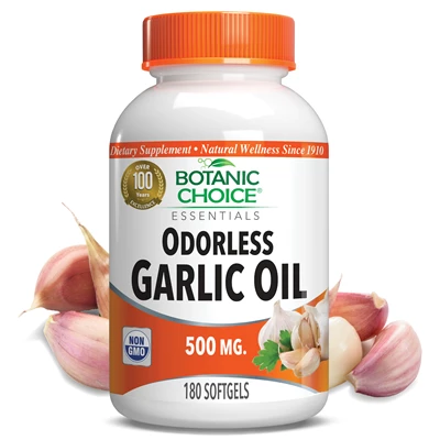 Odorless Garlic Oil 500 mg