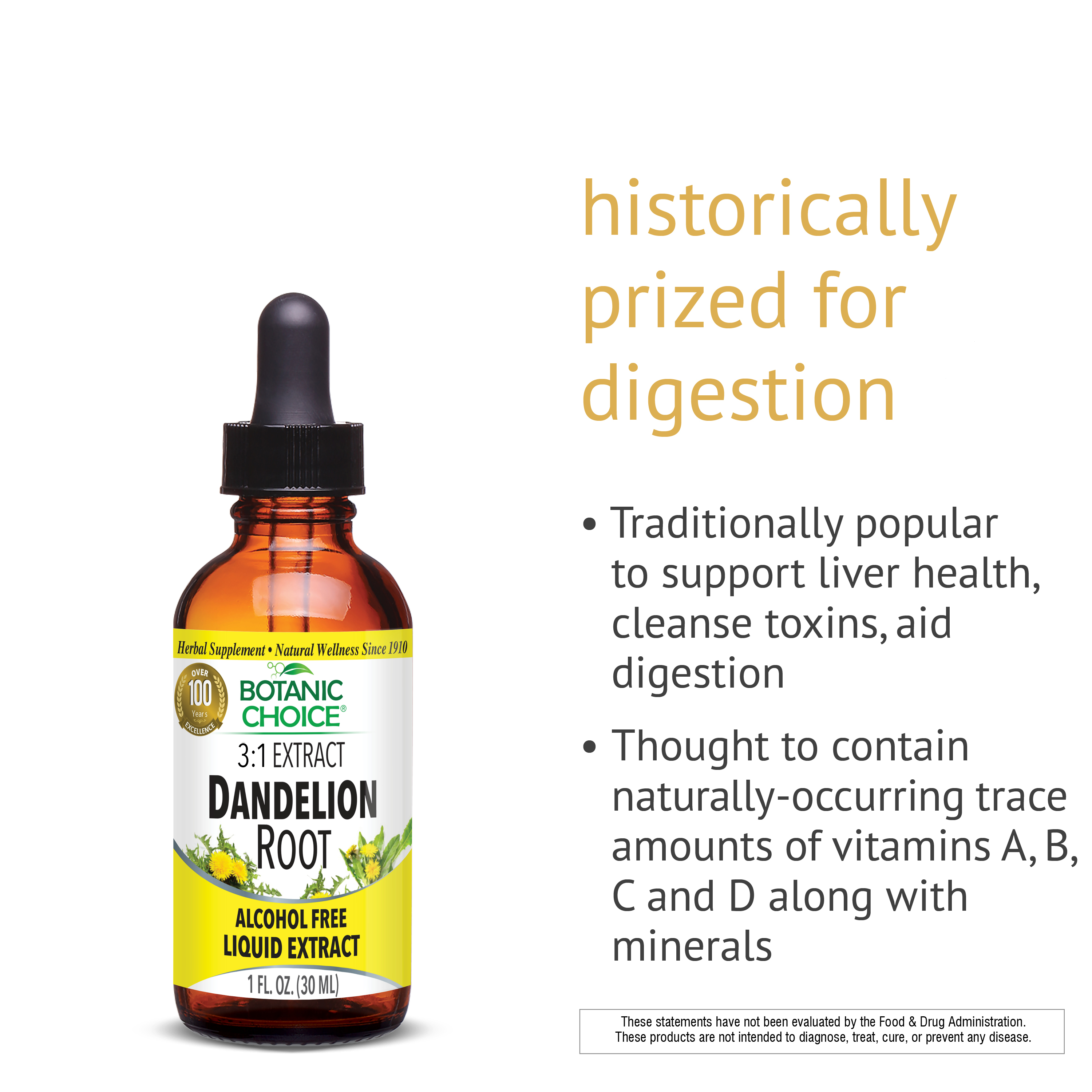 Buy Nature's Answer Dandelion Root Extract 1 FL Oz Online