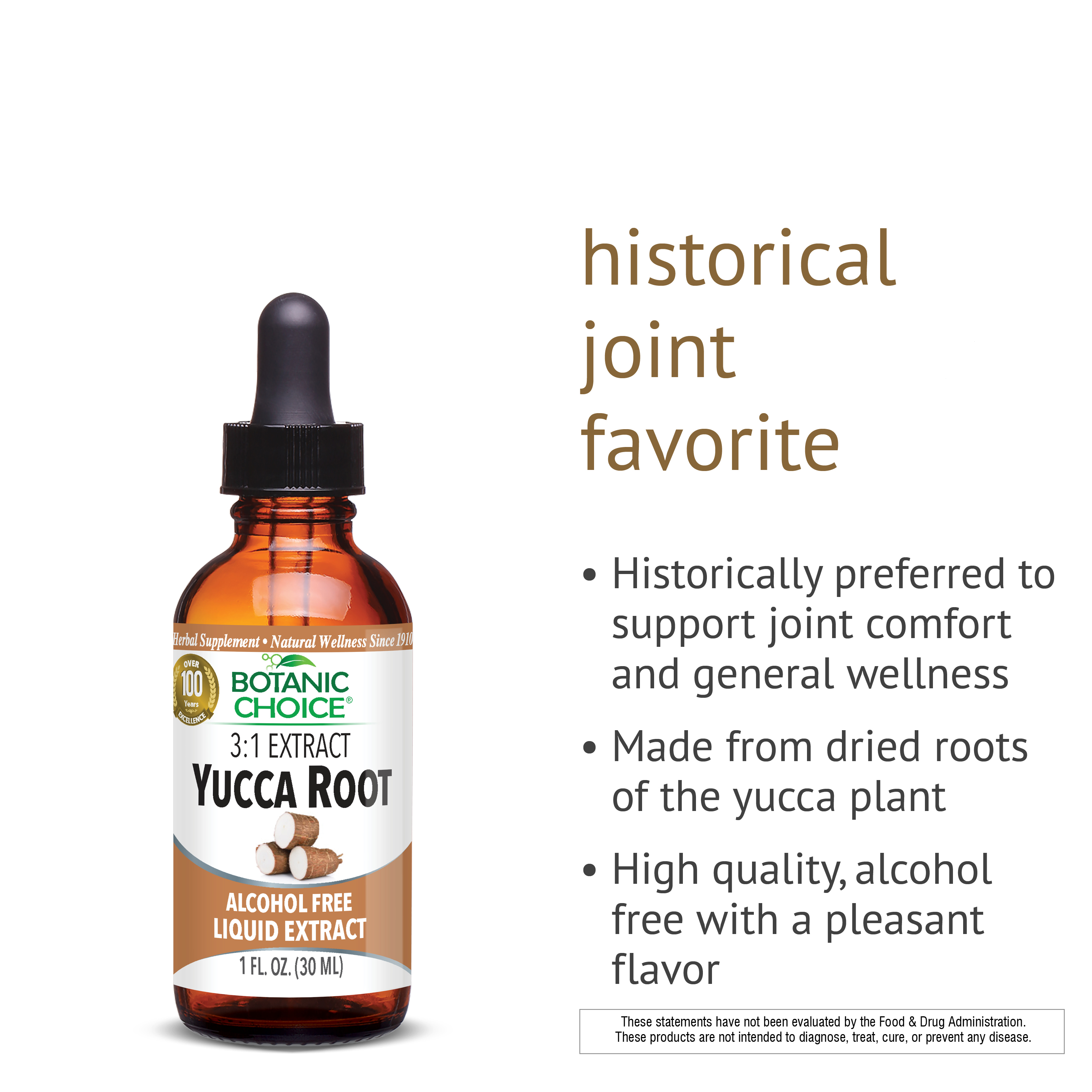 Buy Yucca Root Liquid Extract - 1 oz - Botanic Choice