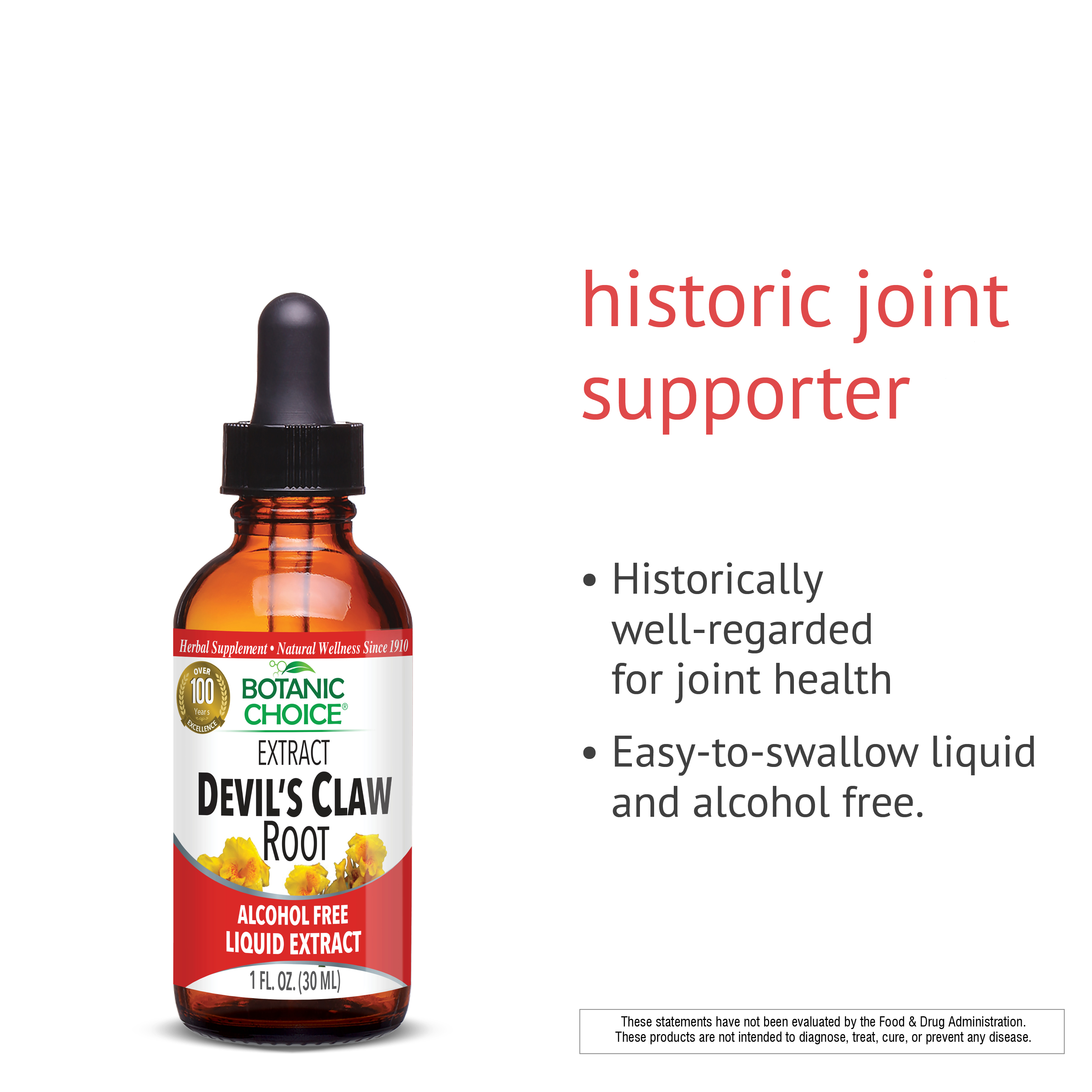 Buy Devil's Claw Root Liquid Extract - 1 oz - Botanic Choice